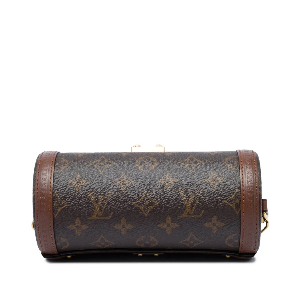 Louis Vuitton Monogram Papillon Trunk Brown Canvas Very good - Inside View