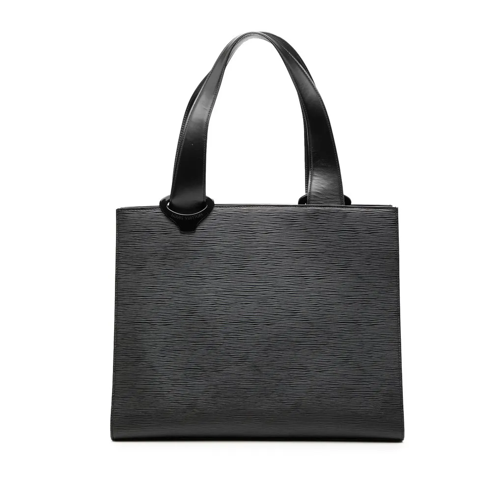 Louis Vuitton Epi Gemeaux Black Leather Very good - Front View