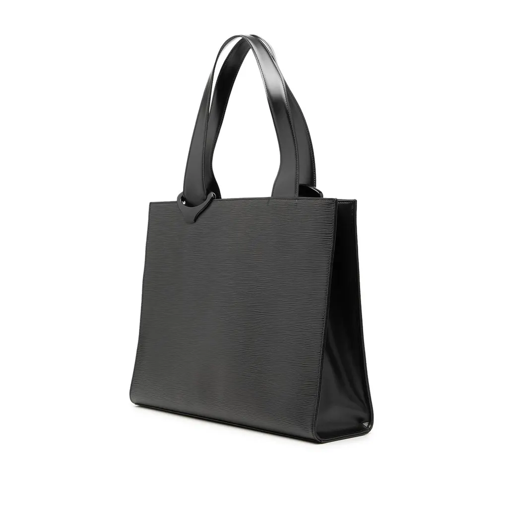 Louis Vuitton Epi Gemeaux Black Leather Very good - Back View