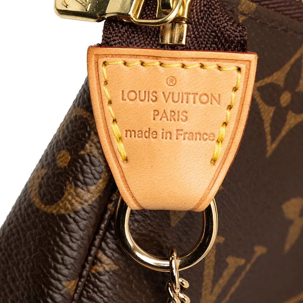 Louis Vuitton Monogram Mini Pochette Accessoires Brown Very good - Box View