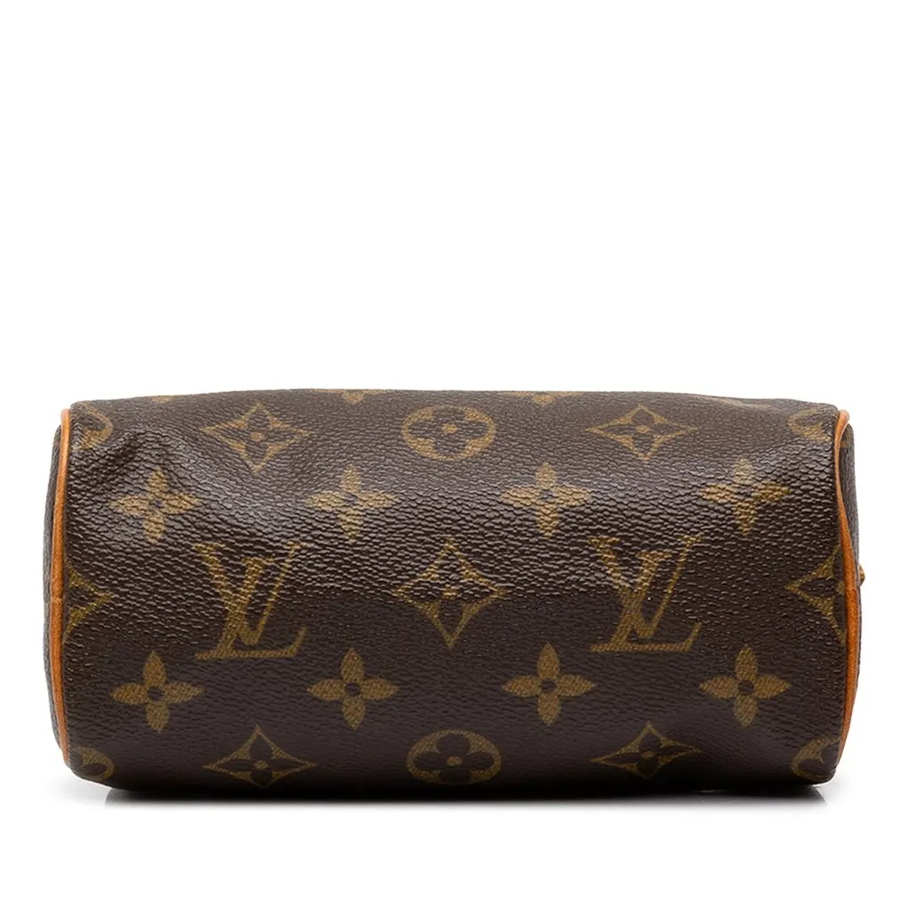 Louis Vuitton Monogram Mini Speedy HL Brown Canvas Good - Inside View
