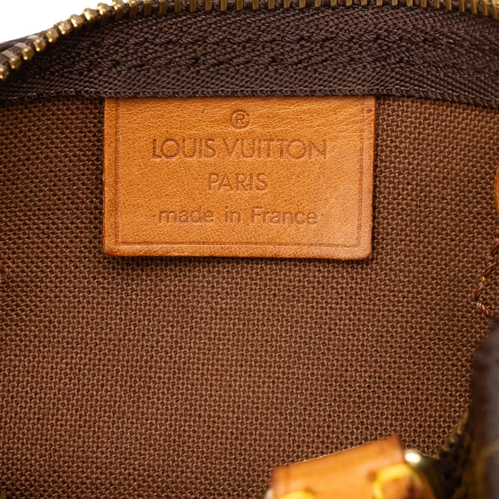 Louis Vuitton Monogram Mini Speedy HL Brown Canvas Good - Box View