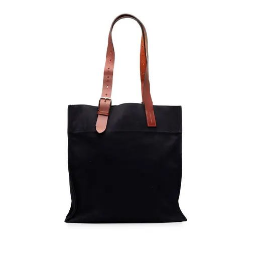 Hermès Toile Etriviere Shopping Tote