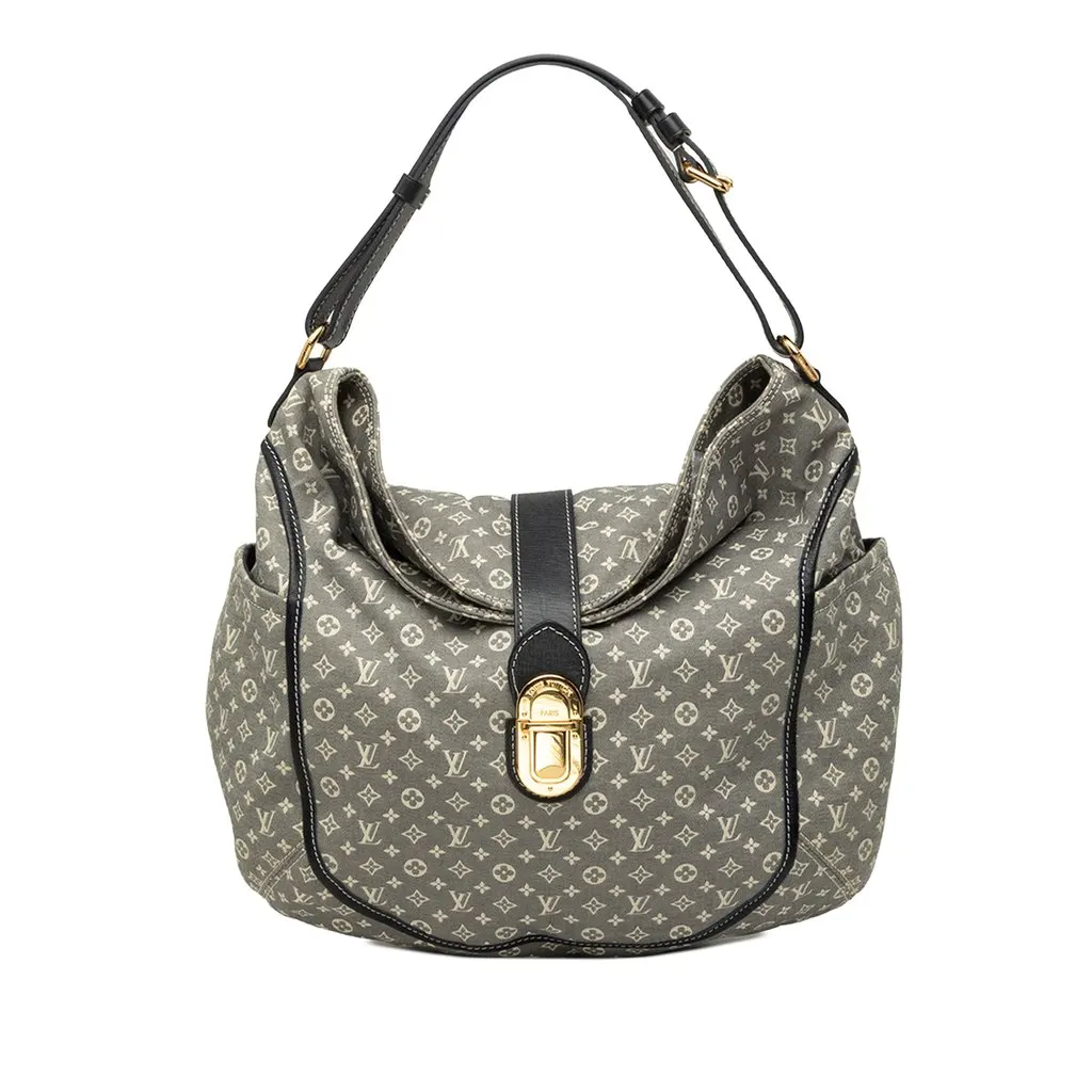 Louis Vuitton Monogram Mini Lin Idylle Romance Grey Canvas Good - Front View