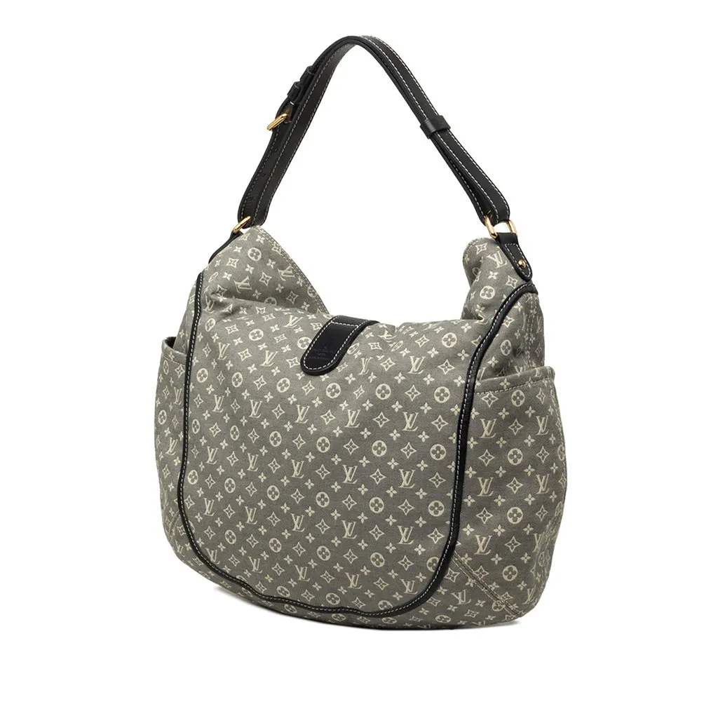 Louis Vuitton Monogram Mini Lin Idylle Romance Grey Canvas Good - Back View