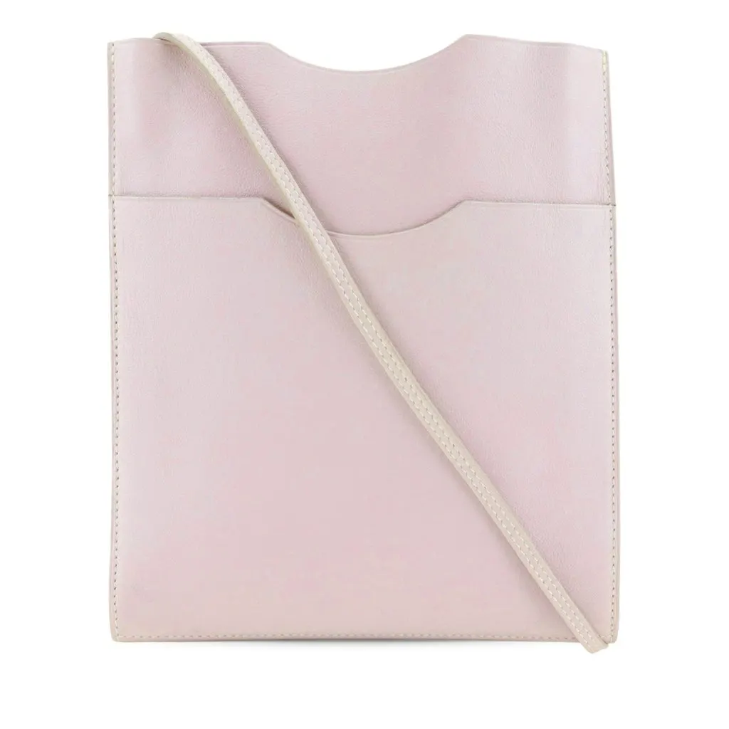Hermès Swift Onimetou Crossbody Pink Leather Very good - Front View