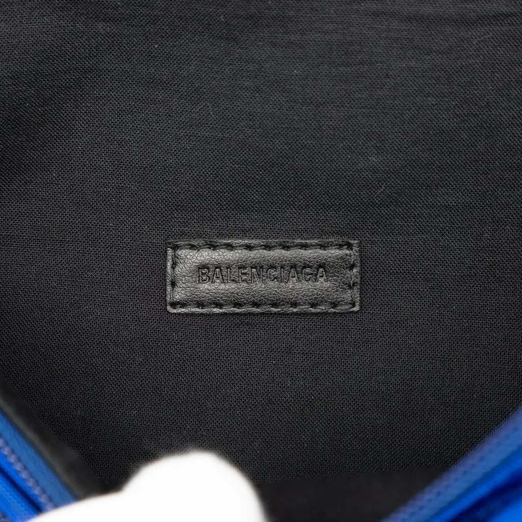 Balenciaga Nylon Explorer Belt Bag Blue Polyamide Very good - Box View