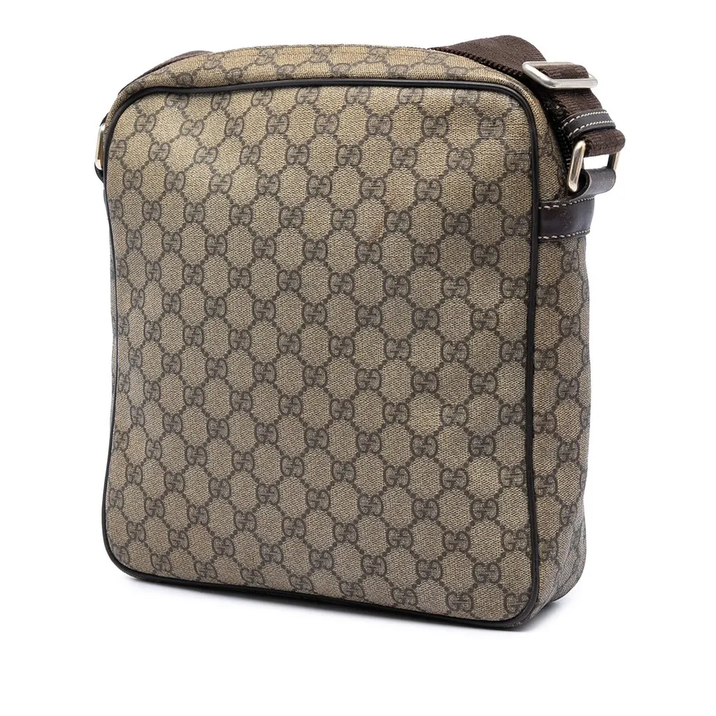 Gucci GG Supreme Crossbody Beige Very good - Back View
