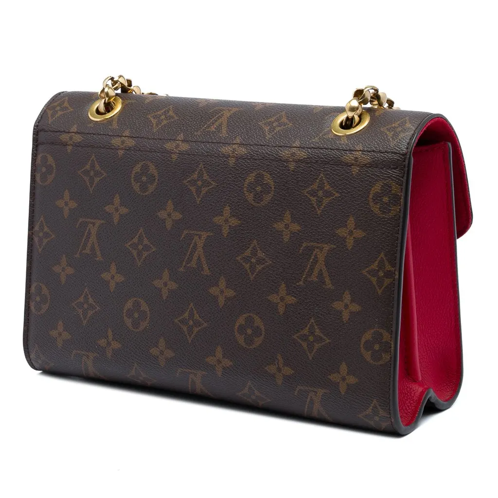 Louis Vuitton Monogram Victoire Brown Canvas Very good - Back View
