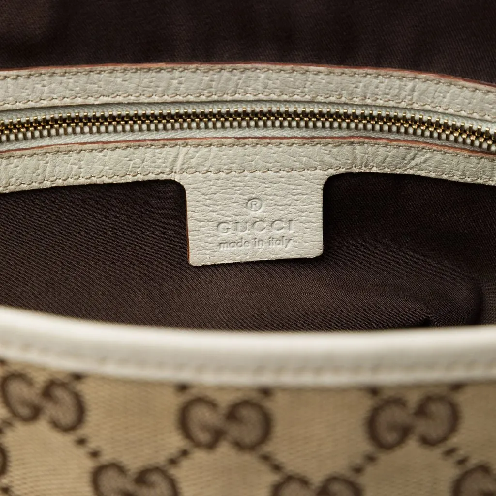 Gucci GG Canvas Charmy Tote Beige Canvas Very good - Box View