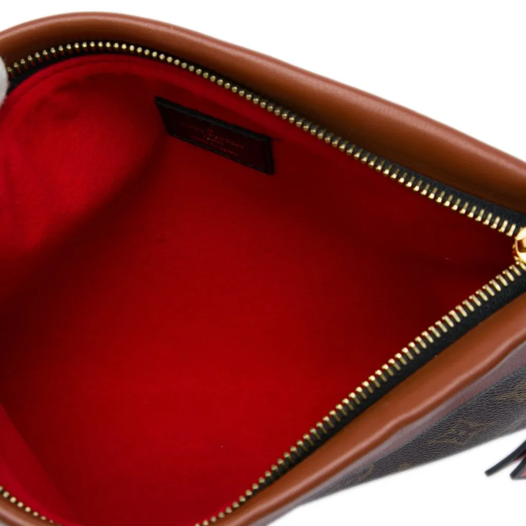 Louis Vuitton Monogram Pochette Tuileries Brown Canvas Very good - Model View