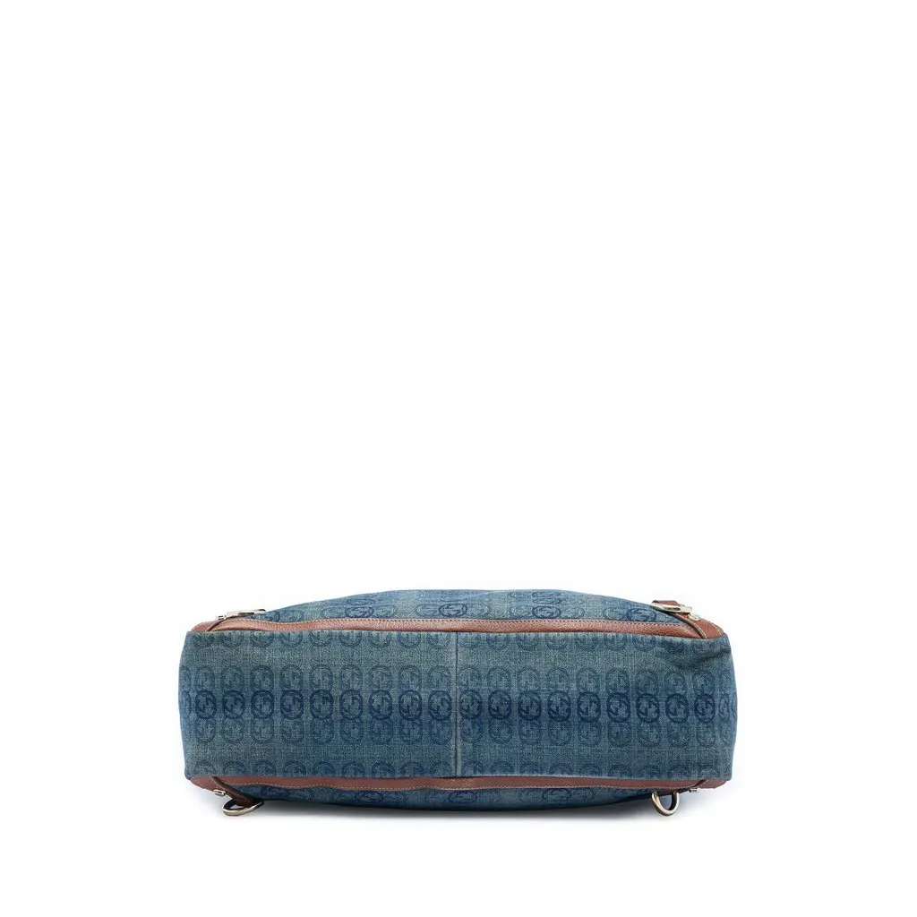 Gucci Denim Interlocking G Abbey D Ring Tote Blue Very good - Inside View