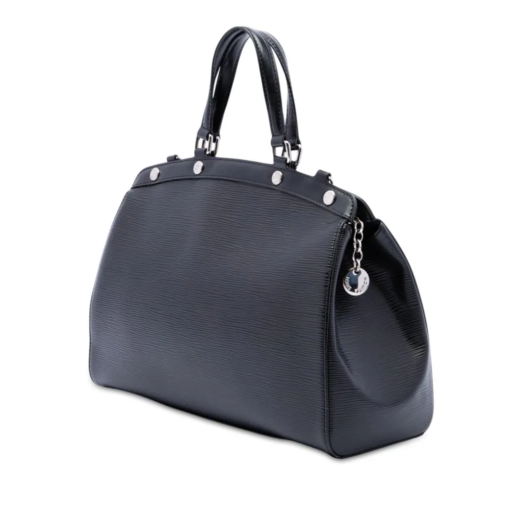 Louis Vuitton Epi Brea MM Black Leather Good - Back View