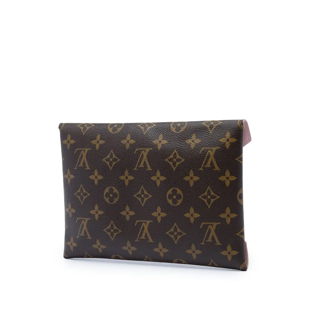 Louis Vuitton Monogram Pochette Kirigami GM Brown Canvas Very good - Back View