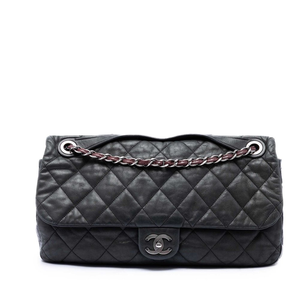 Chanel Jumbo Iridescent Calfskin In The | Libas Collective