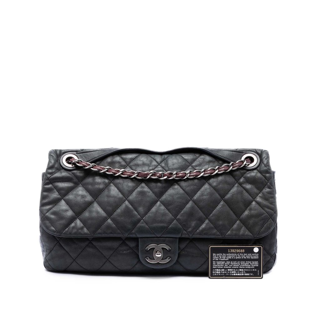 Chanel Jumbo Iridescent Calfskin In The | Libas Collective