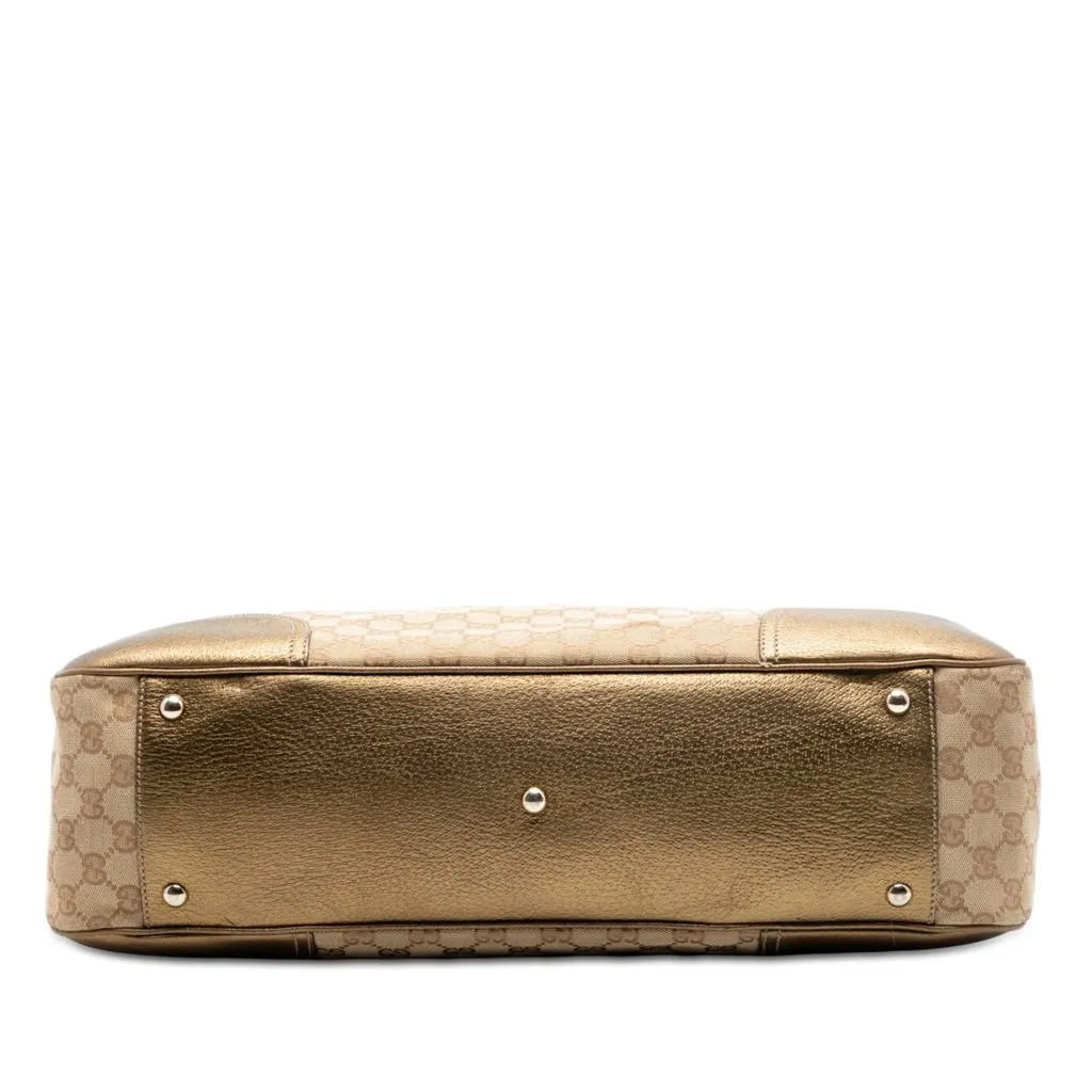 Gucci GG Canvas Princy Tote Beige Very good - Inside View