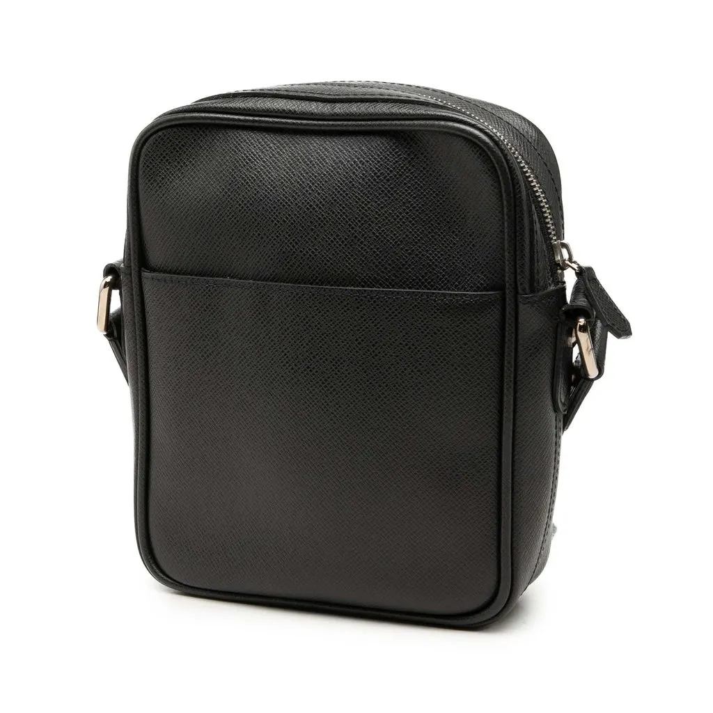 Louis Vuitton Taiga Dimitri Black Leather Very good - Back View