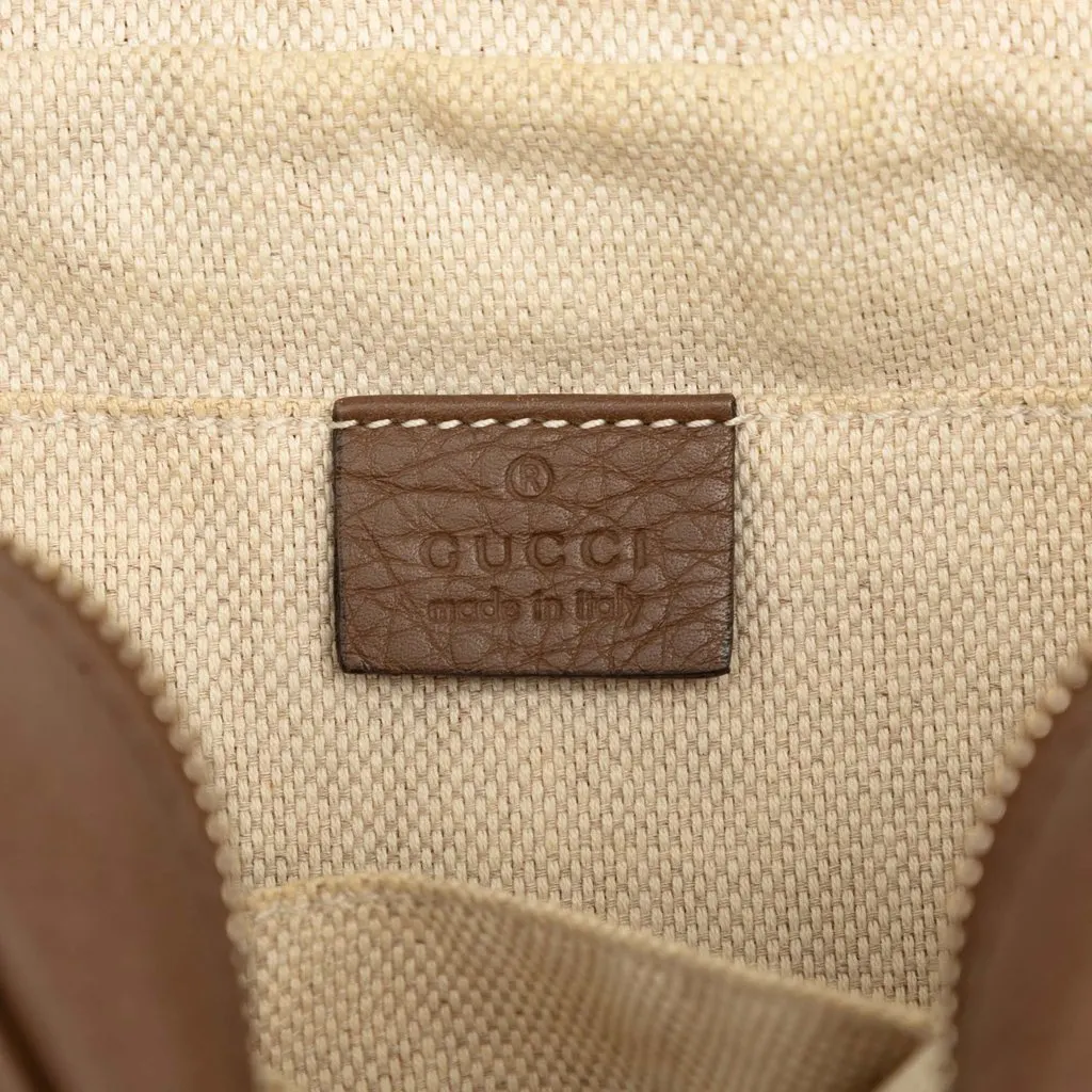 Gucci Calfskin Soho Disco Crossbody Brown Leather Good - Box View