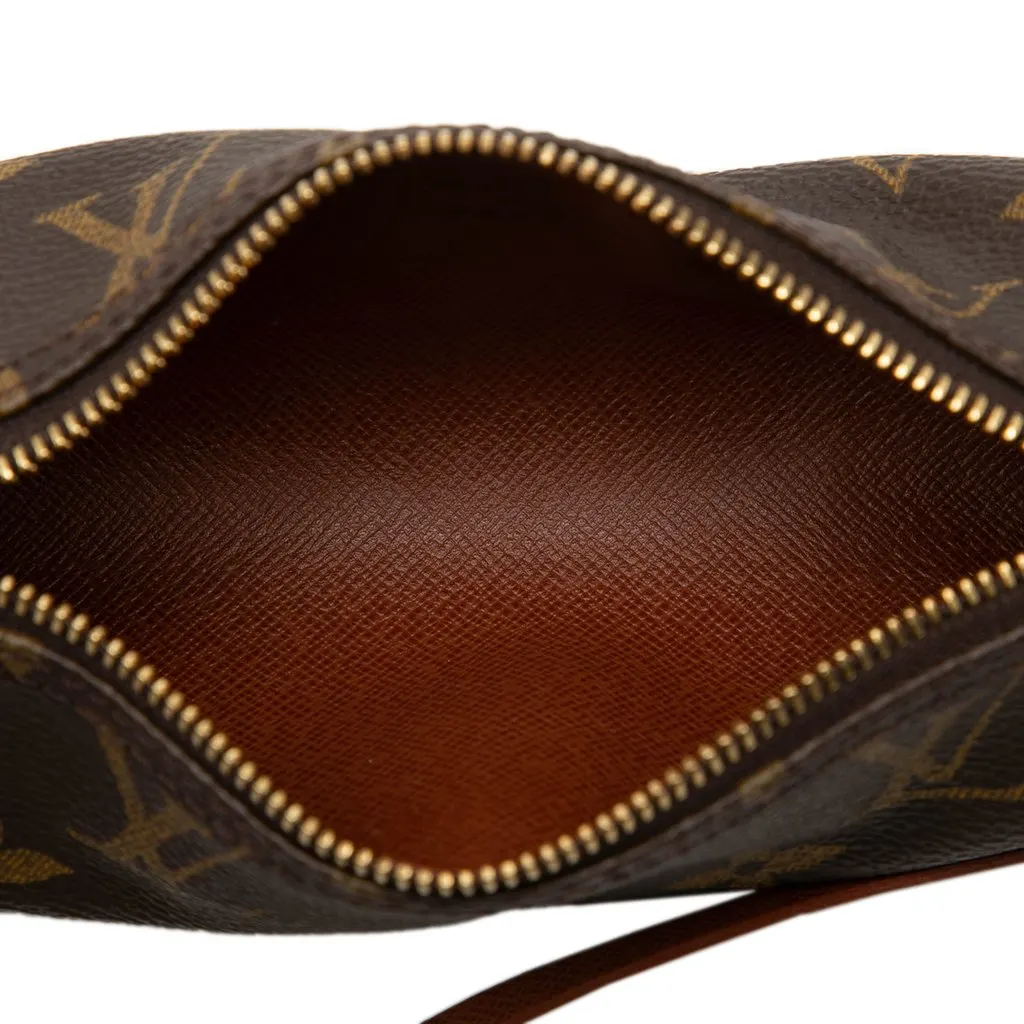 Louis Vuitton Monogram Papillon Pochette Brown Very good - Model View