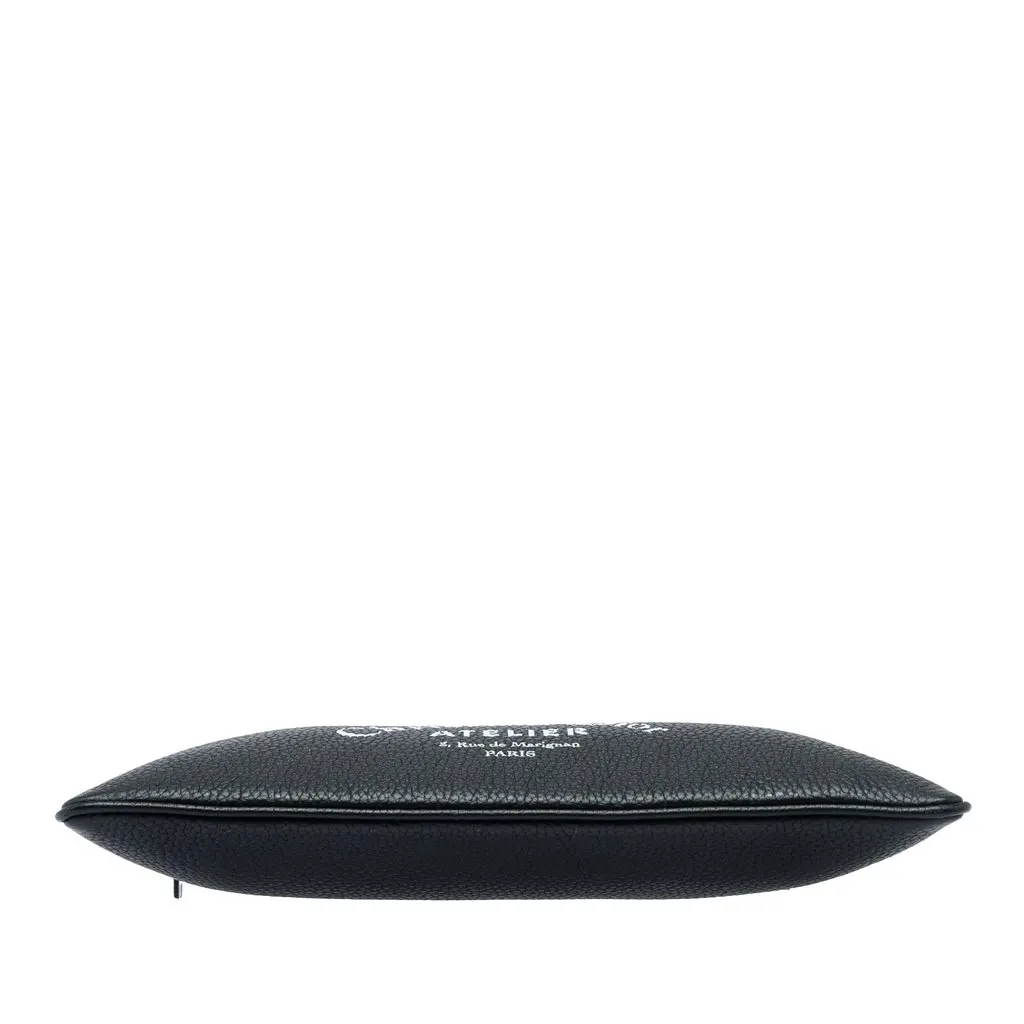 Dior Grained Calfskin Atelier Clutch Black Leather Very good - Inside View