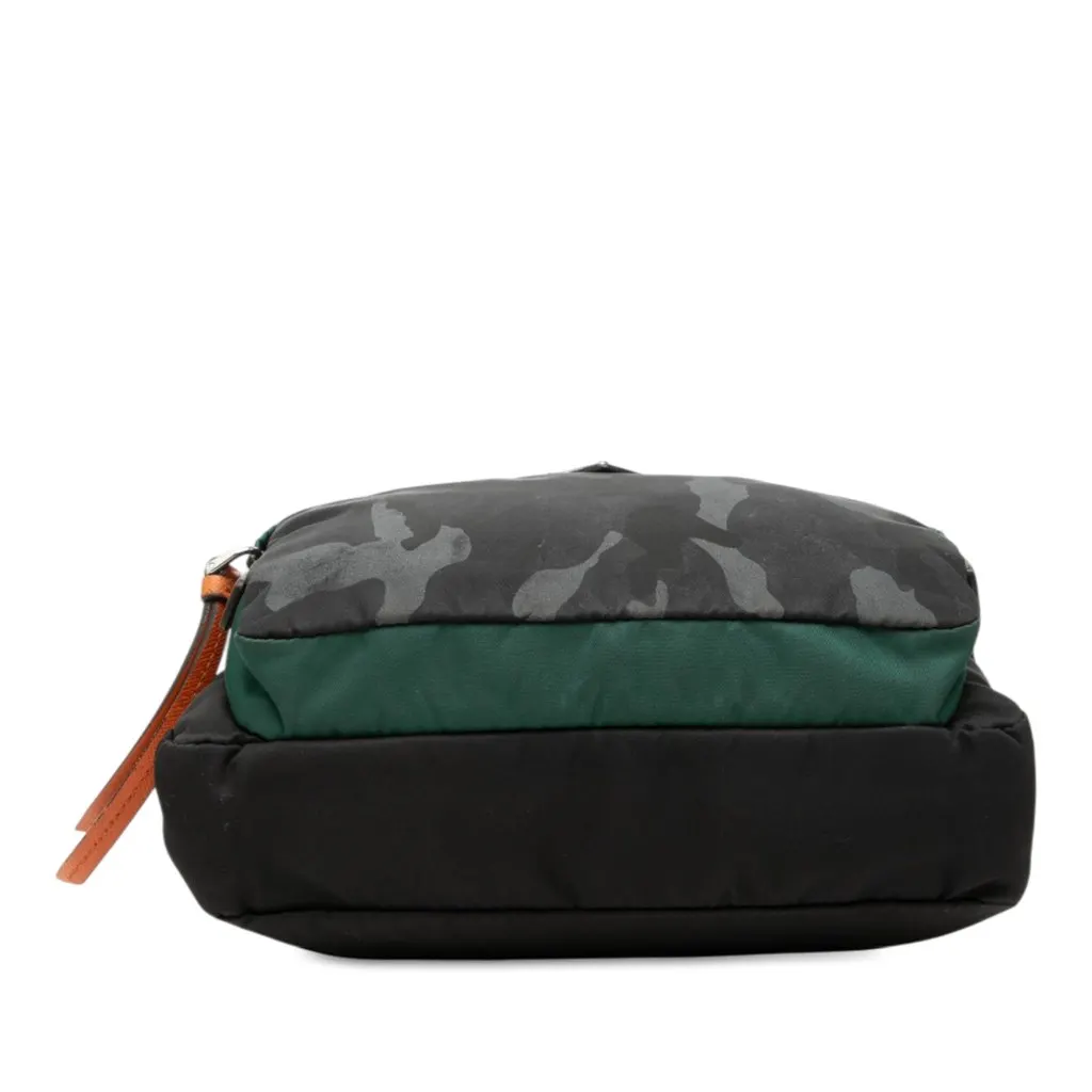 Prada Tessuto Camouflage Pouch Black Polyamide Very good - Inside View