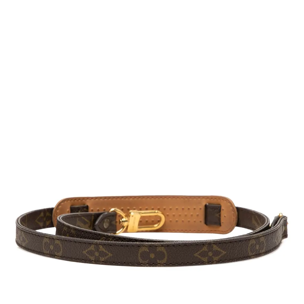 Louis Vuitton Monogram Bag Strap Brown Canvas Very good - Inside View