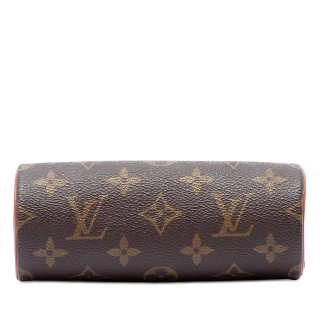 Louis Vuitton Monogram Papillon Pochette Brown Canvas Very good - Inside View