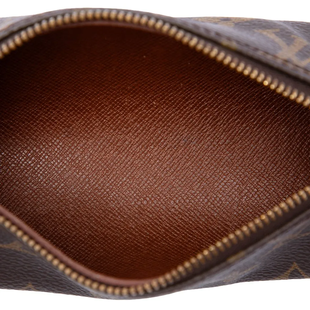 Louis Vuitton Monogram Papillon Pochette Brown Canvas Very good - Model View