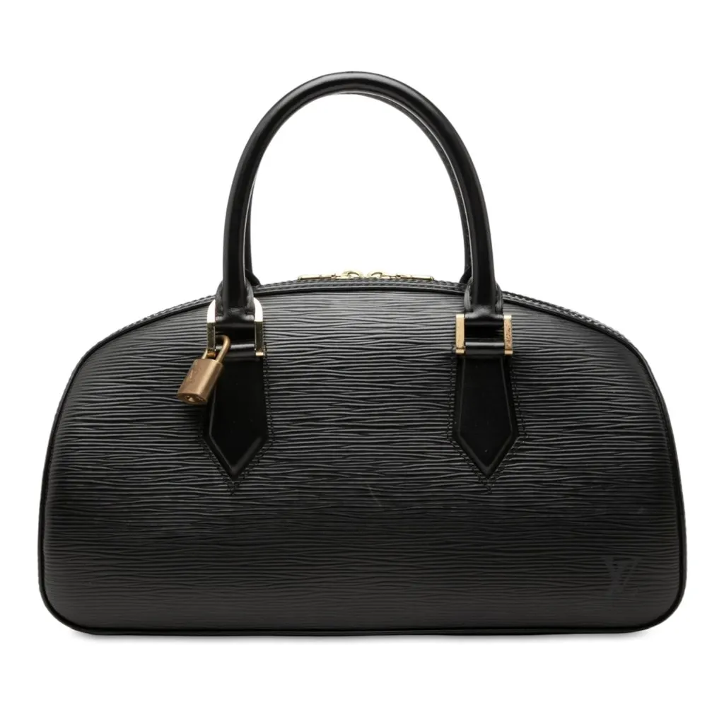 Louis Vuitton Epi Jasmine Black Leather Good - Front View