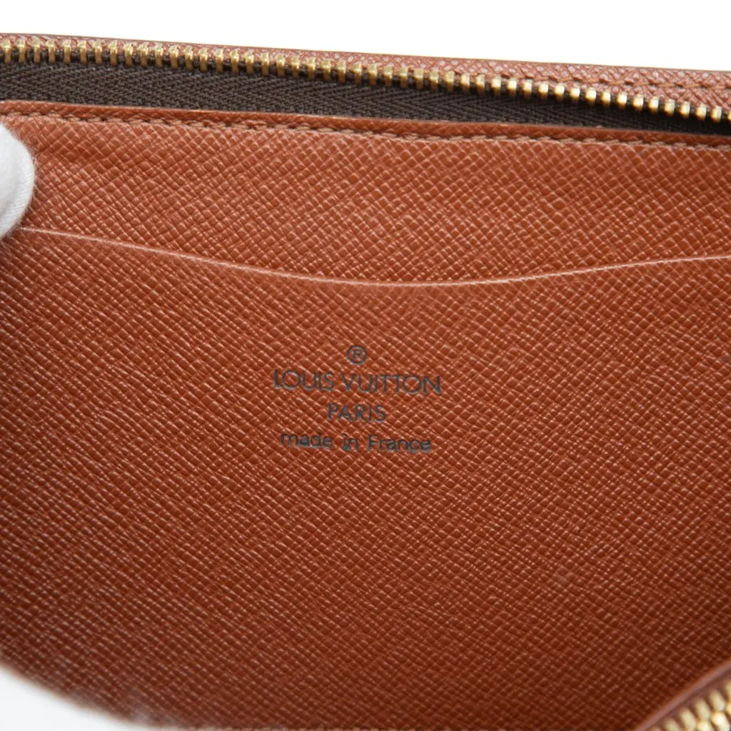 Louis Vuitton Monogram Porte Monnaie Zippy Long Wallet Brown Canvas Very good - Box View