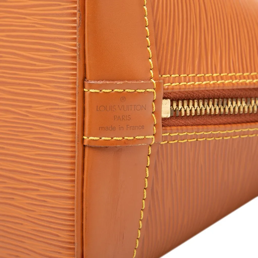 Louis Vuitton Epi Alma PM Brown Leather Good - Box View