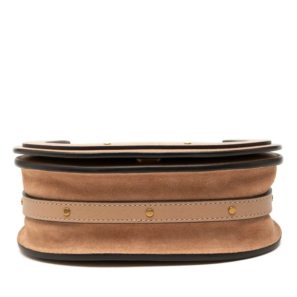 Chloé Small Leather Nile Bracelet Satchel Beige Leather Very good - Inside View