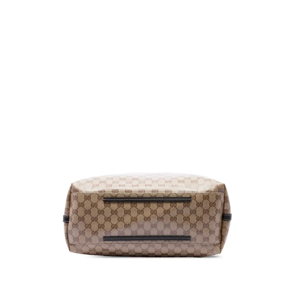 Gucci Large GG Crystal Gifford Tote Beige Very good - Inside View