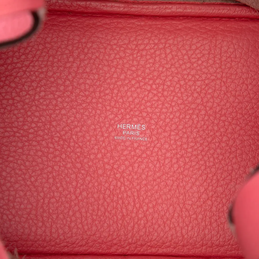 Hermès Clemence Picotin Lock 18 Pink Leather Very good - Model View