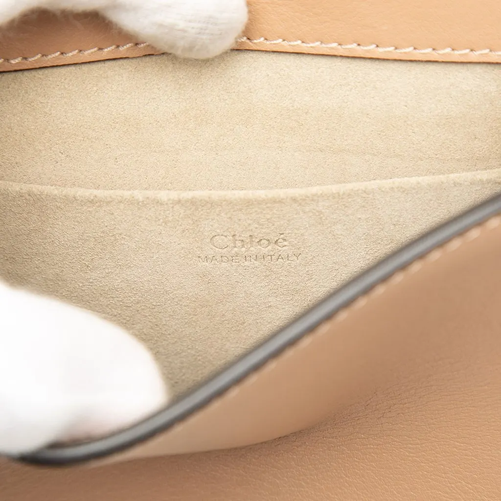 Chloé Small Leather Nile Bracelet Satchel Beige Leather Good - Box View