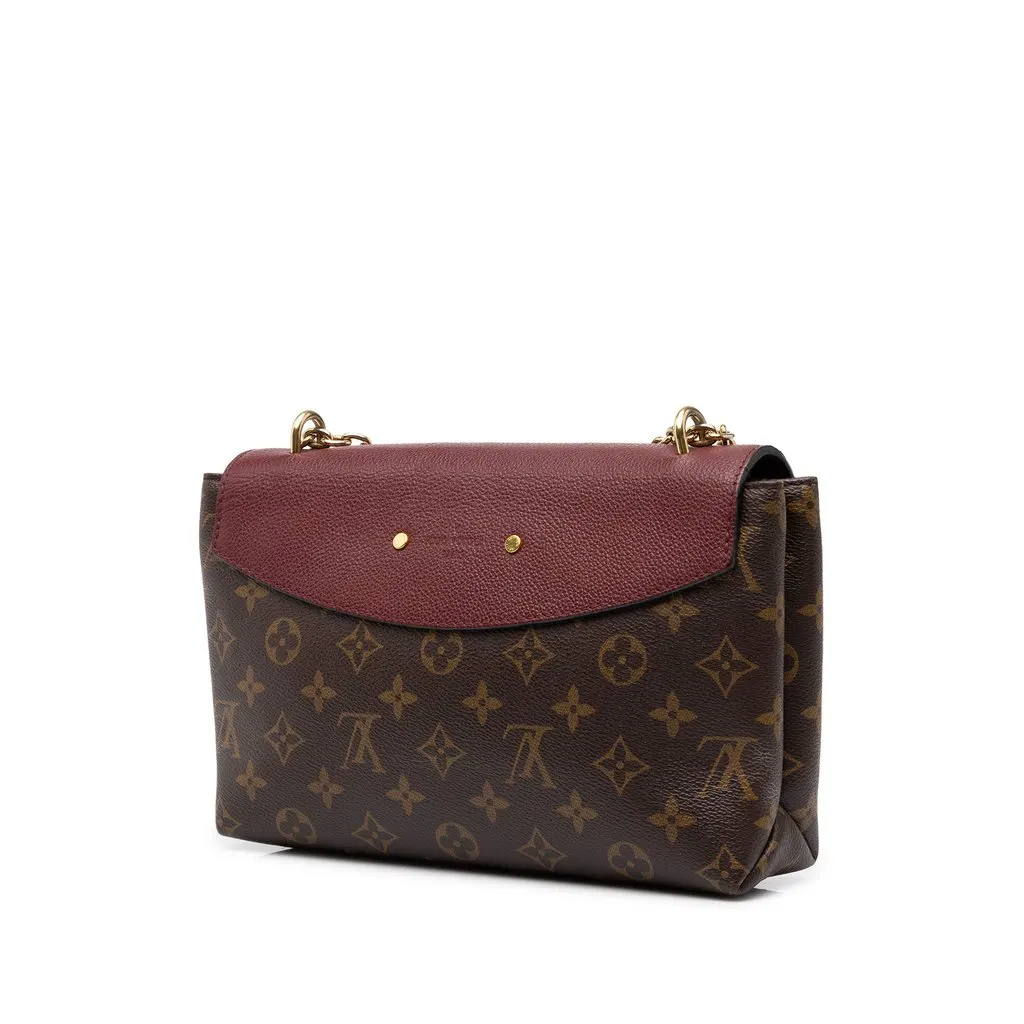 Louis Vuitton Monogram Saint Placide Brown Canvas Good - Back View