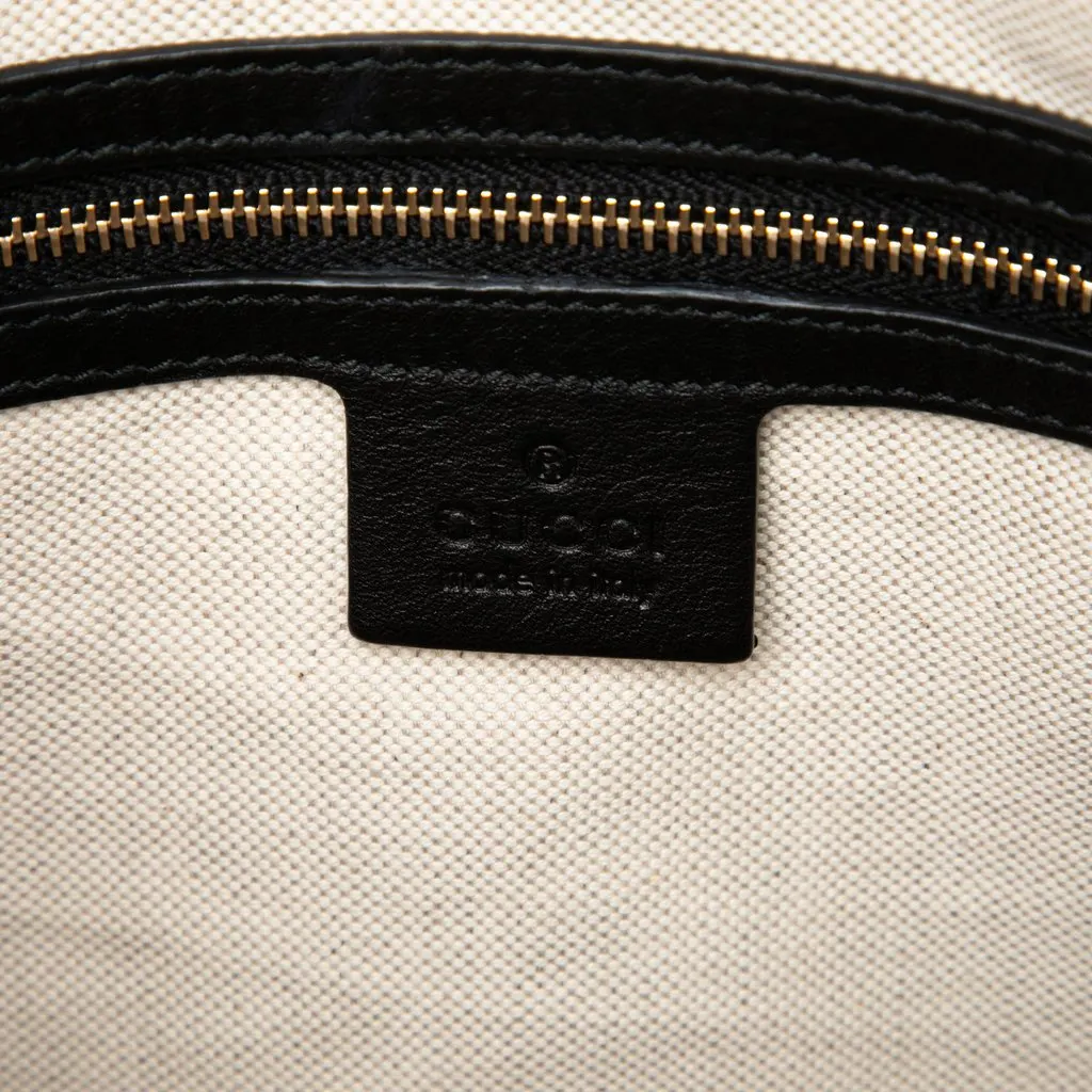 Gucci Large Microguccissima Patent Nice Dome Top Handle Bag Black Leather Very good - Box View