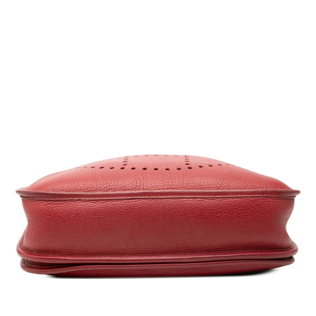 Hermès Clemence Evelyne II PM Red Leather Very good - Inside View