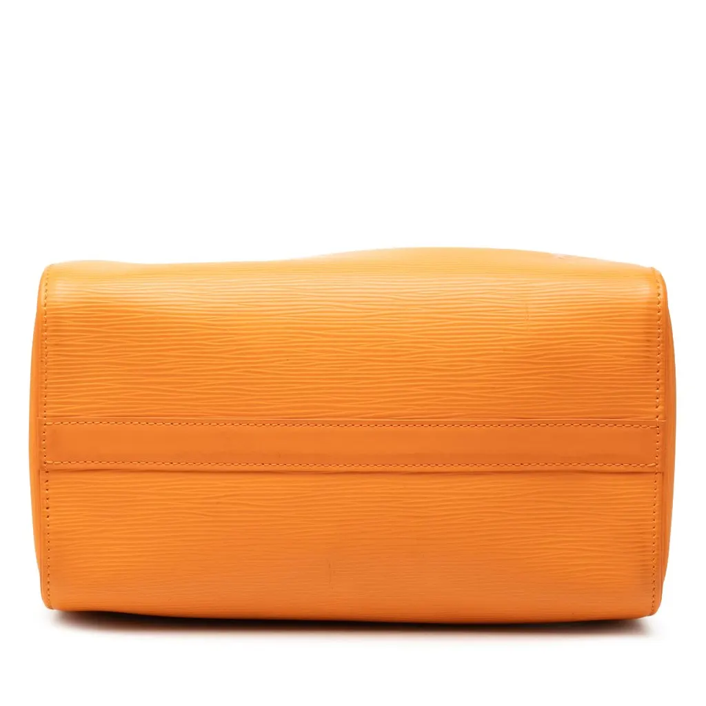 Louis Vuitton Epi Speedy 25 Orange Leather Very good - Inside View