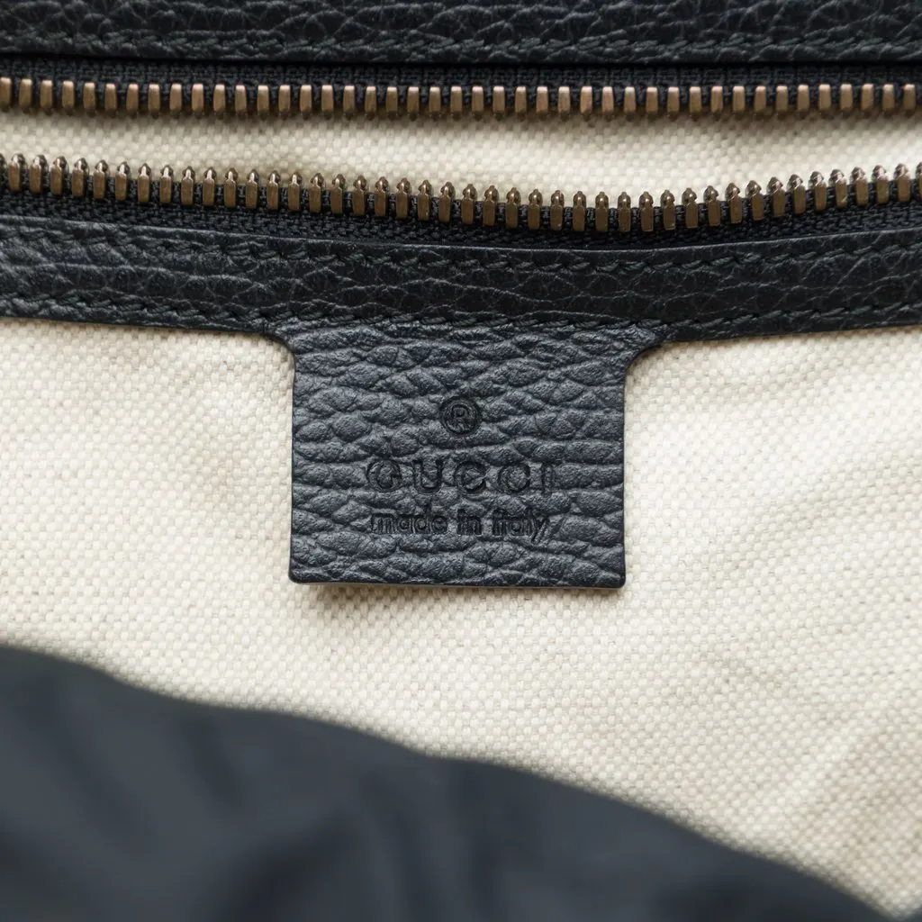 Gucci GG Marmont Calfskin Backpack Black Leather Very good - Box View