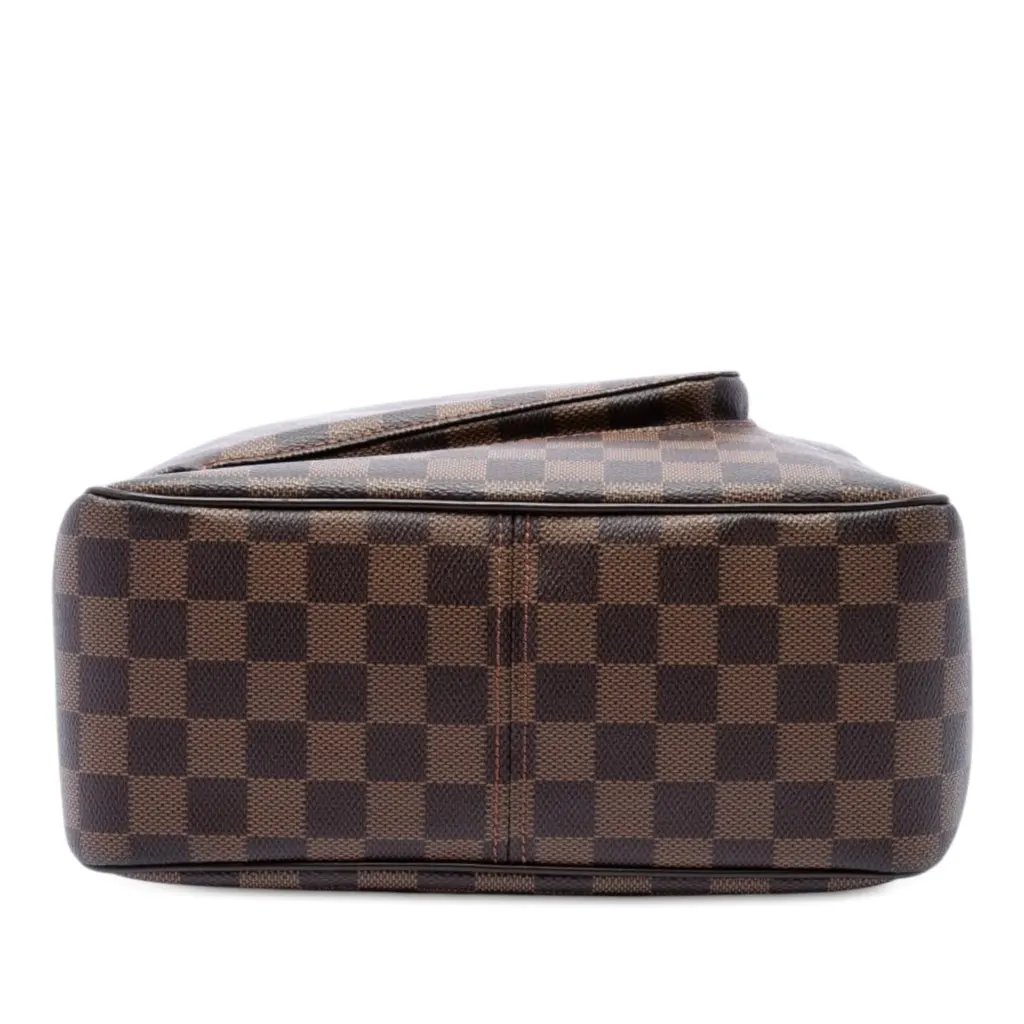 Louis Vuitton Damier Ebene Olav MM Brown Very good - Inside View