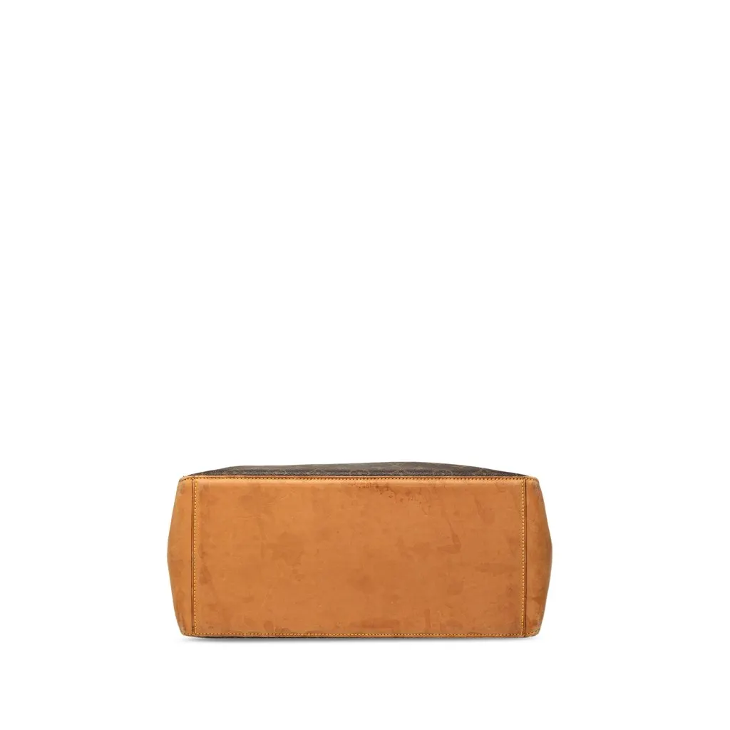 Louis Vuitton Monogram Cabas Mezzo Brown Canvas Good - Inside View