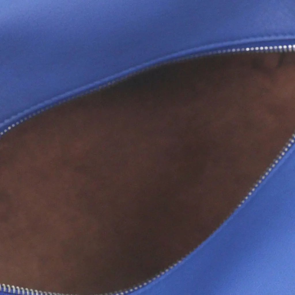 Celine Calfskin Take Away Crossbody Blue Leather Very good - Inside View
