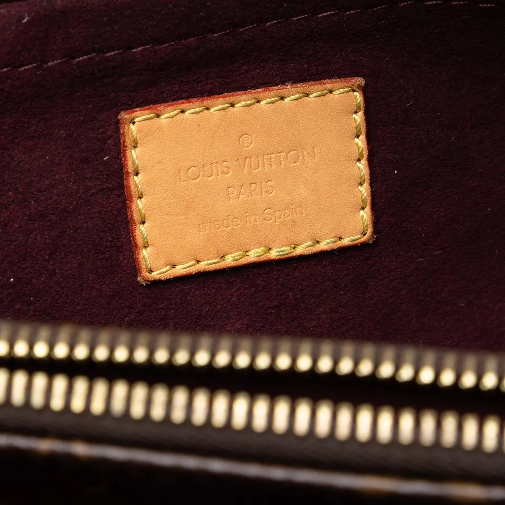 Louis Vuitton Monogram Montaigne MM Brown Very good - Box View