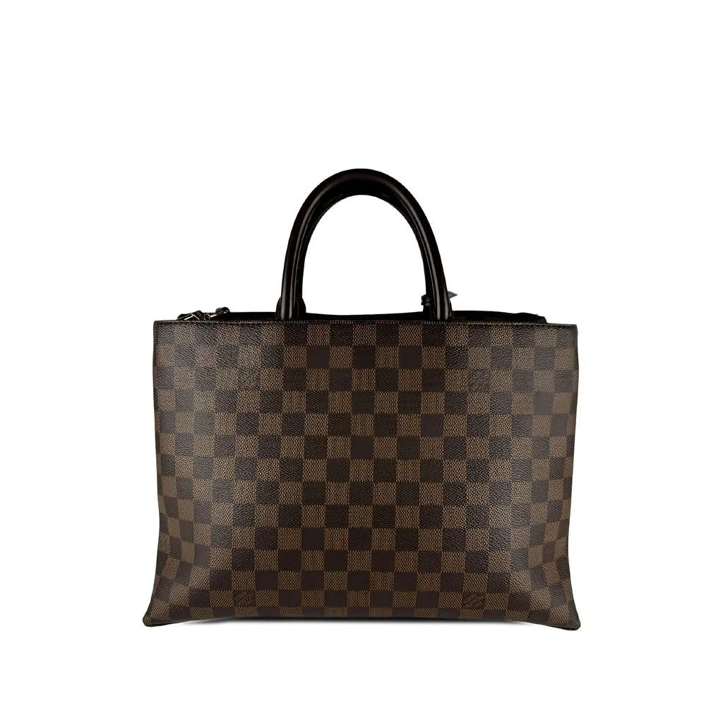 Louis Vuitton Damier Ebene Brompton Brown Canvas Very good - Back View