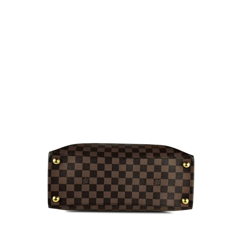 Louis Vuitton Damier Ebene Brompton Brown Canvas Very good - Inside View