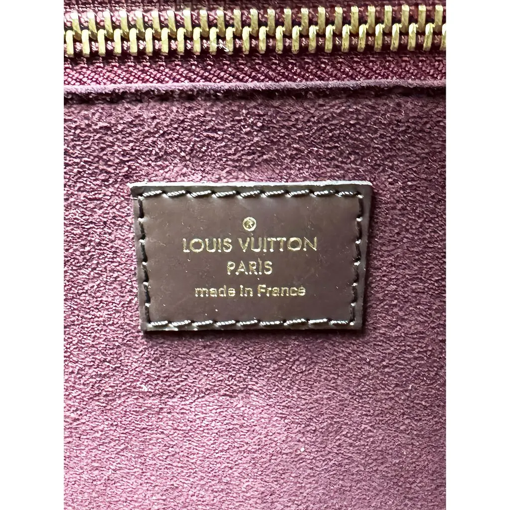 Louis Vuitton Damier Ebene Brompton Brown Canvas Very good - Box View