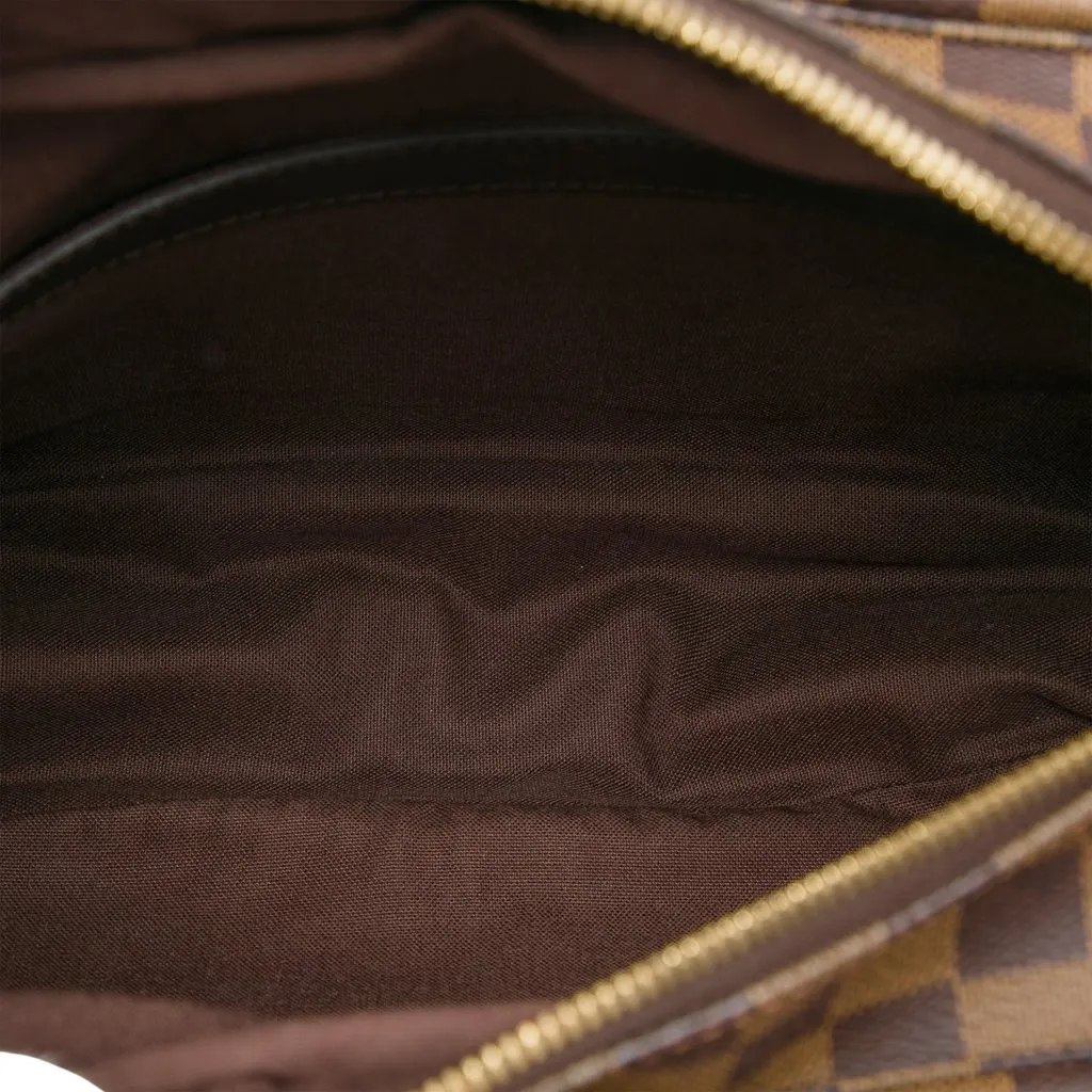 Louis Vuitton Damier Ebene Naviglio Brown Canvas Very good - Model View