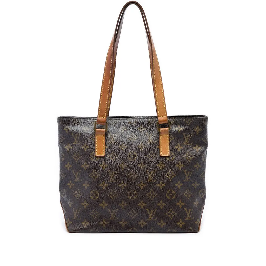 Louis Vuitton Monogram Cabas Piano Brown Canvas Very good - Front View